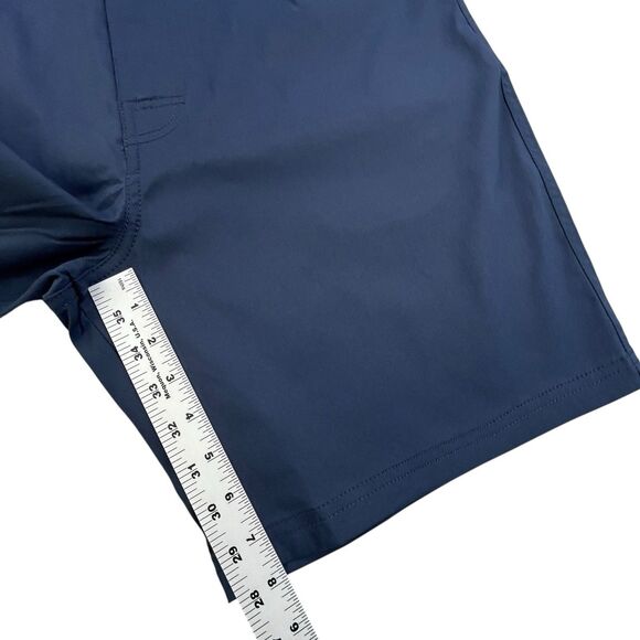 Prana ZION 5 Pocket Shorts Men’s 34 Stormy Night Blue 8” Inseam Stretch Hiking - Picture 13 of 15